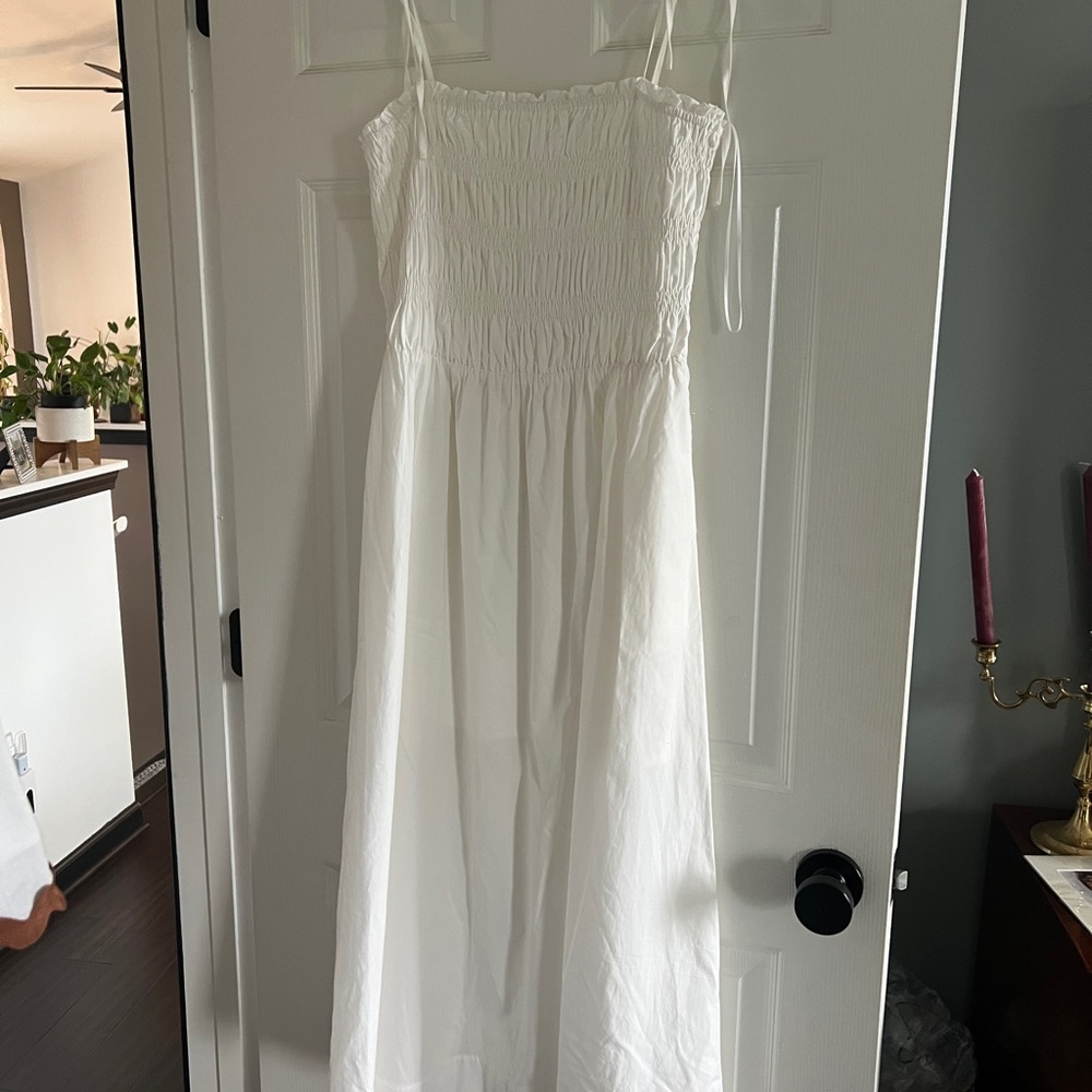 All in Favor White Dress